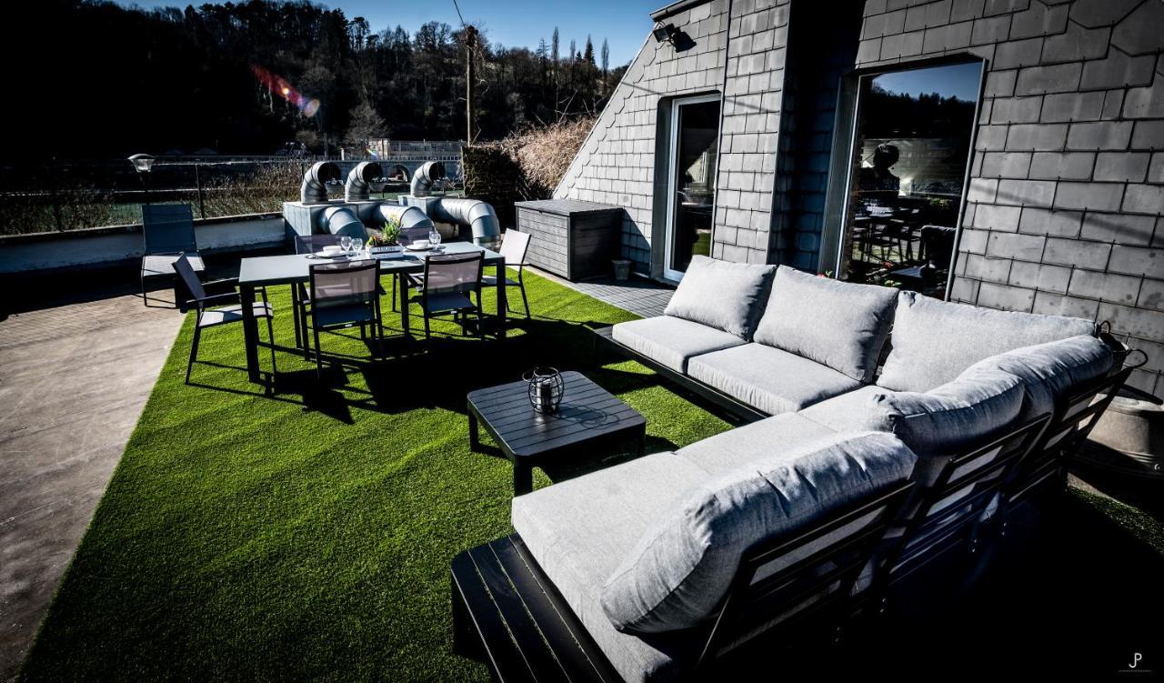 Les 3 Chapeaux Dinant 6P Les Canotiers 4P Avec Terrasse Le Melon 2P Sans Terrasse Εξωτερικό φωτογραφία